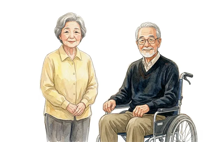 高齢者のイラスト